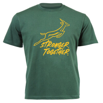 Custom "Stronger Together" Supporter T-shirt - Unisex Platinum Short-sleeve T-shirt Thumbnail
