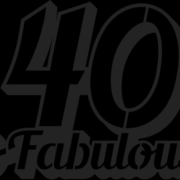 40 amp amp fabulous cake topper by Vexels Thumbnail